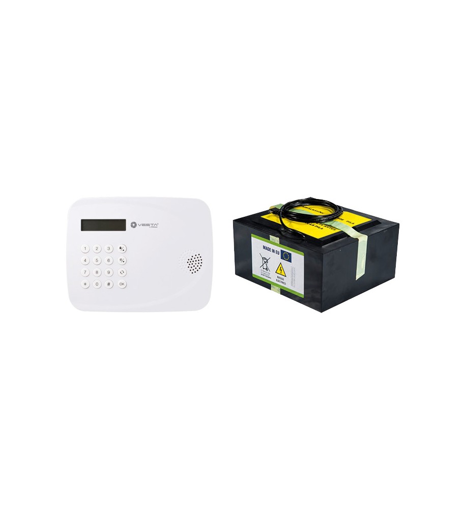 Kit central alarma + batería 4G