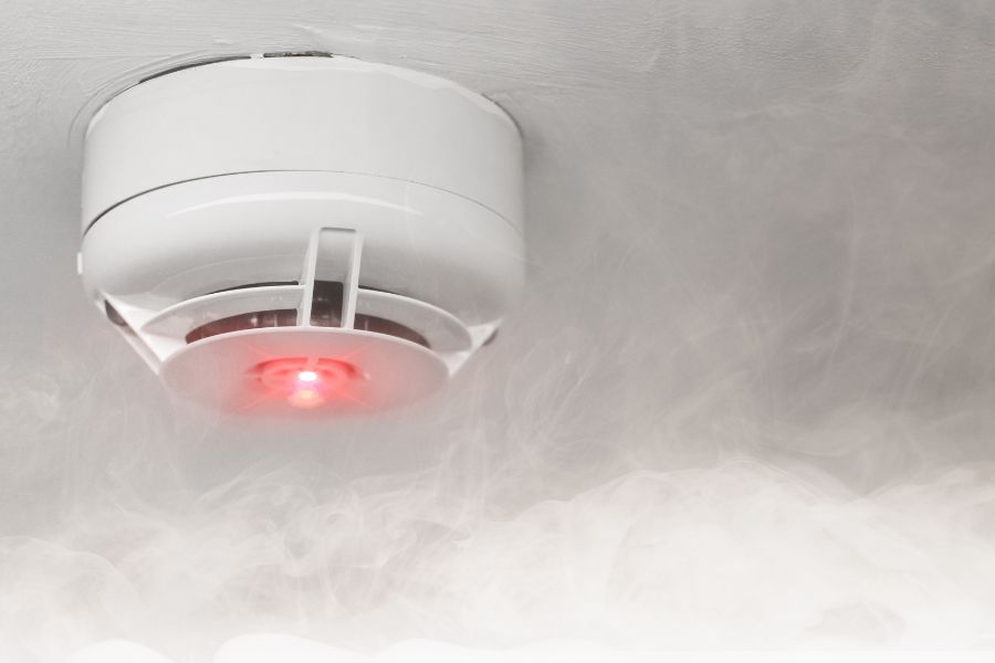 alarma con sistema anti niebla